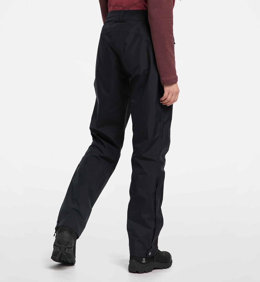 Haglöfs Womens Astral GTX Softshell Pants Black New Zealand 59438DQSK